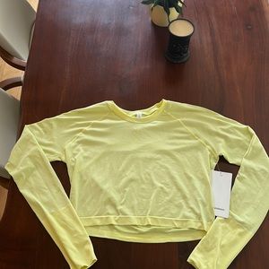 Lululemon swifty crop top new with tag!